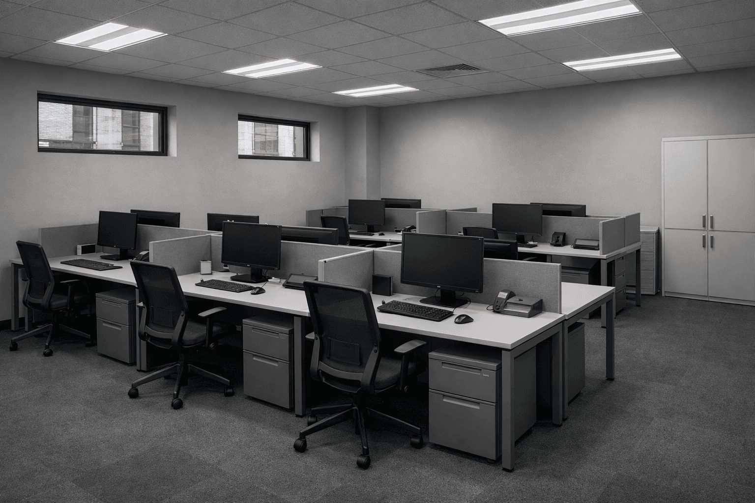 Scenario 1: Nature-Deprived Office