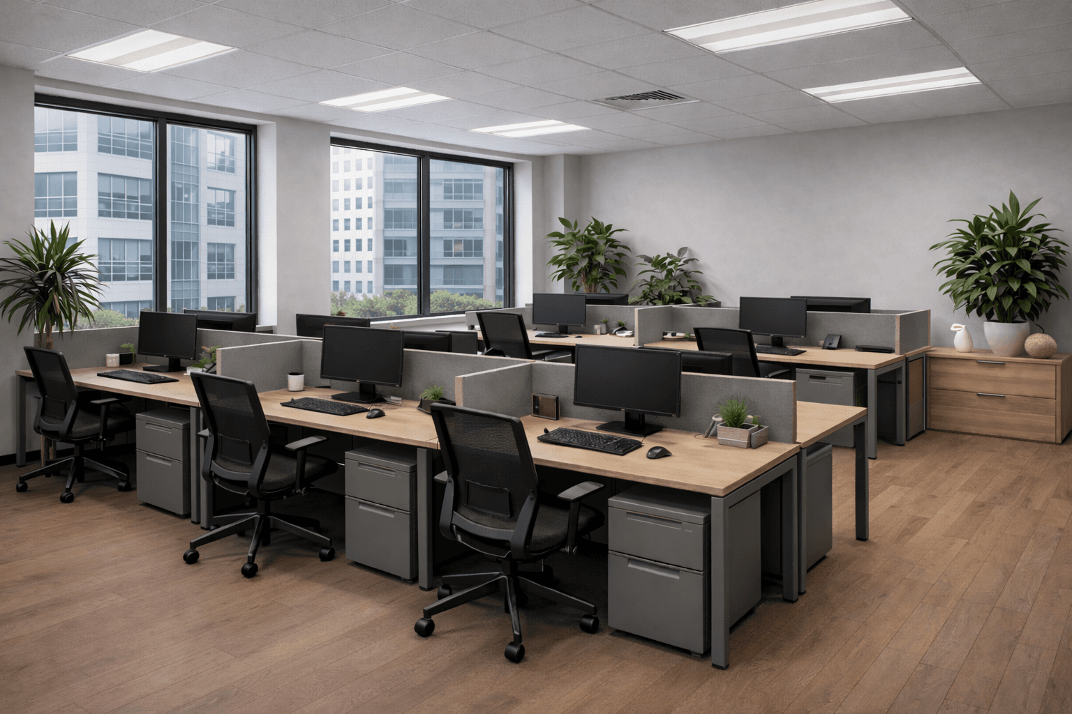 Scenario 4: Nature-Rich Workplace